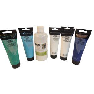 Royal & Langnickel Acrylic Paint Set With Pouring Medium